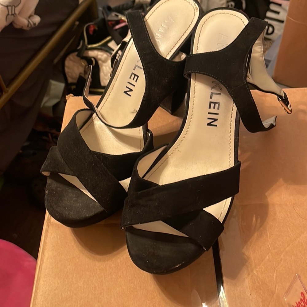 Black heels